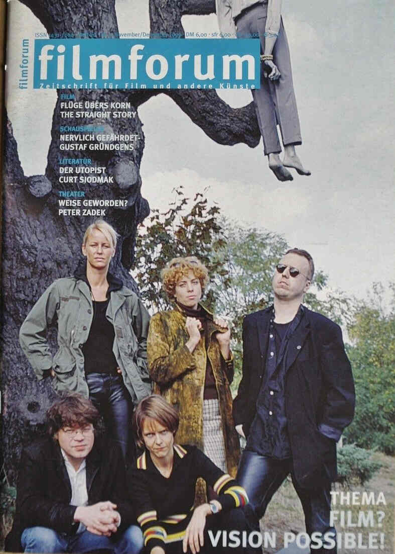 FILMFORUM (1996) magazine side cover Issue 20 November/December 1999