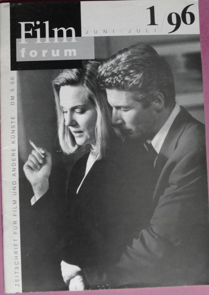 FILMFORUM (1996) magazine side cover Issue 1  1996