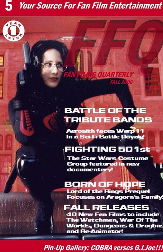 FAN FILMS QUARTERLY magazine side cover Issue 5 Fall 2006