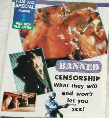 FILM FAX SPECIAL magazine side cover Issue 1  