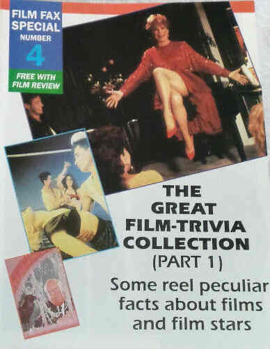 FILM FAX SPECIAL magazine side cover Issue 4  