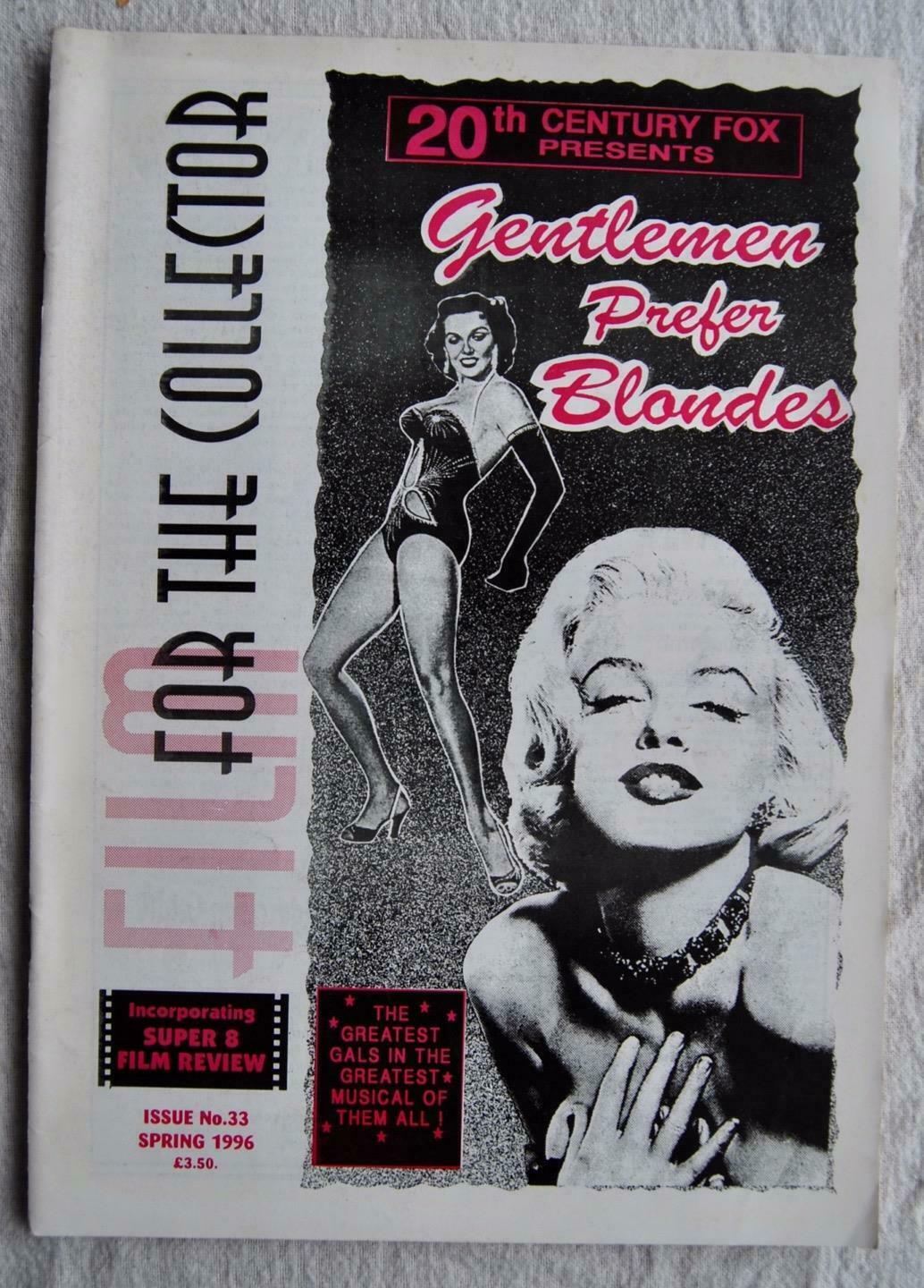FILM FOR THE COLLECTOR magazine side cover Issue 33 Spring 1996