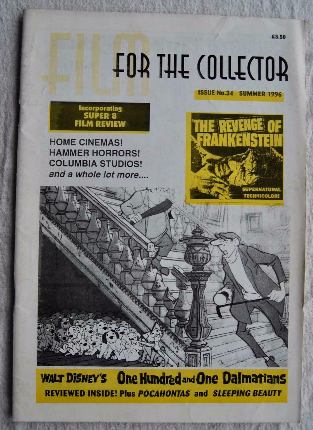 FILM FOR THE COLLECTOR magazine side cover Issue 34 Summer 1996
