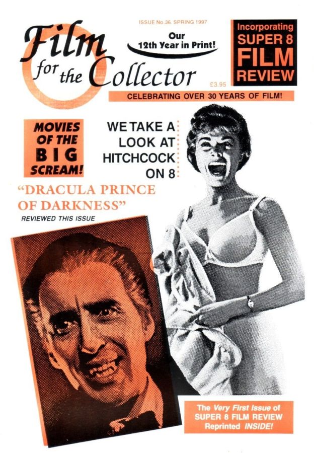 FILM FOR THE COLLECTOR magazine side cover Issue 36 Spring 1997