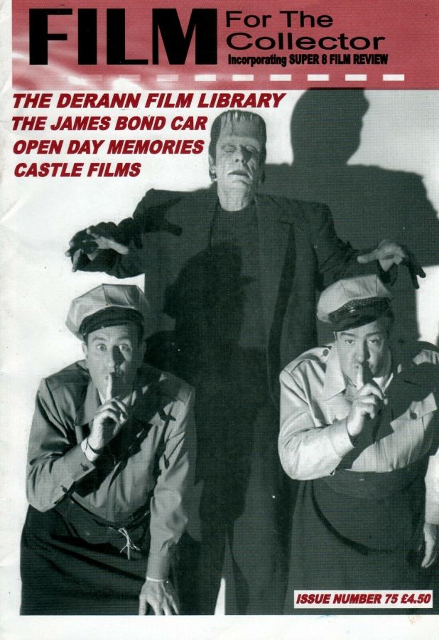 FILM FOR THE COLLECTOR magazine side cover Issue 75 Summer 2011