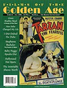 FILMS OF THE GOLDEN AGE magazine side cover Issue 6 Fall 1996
