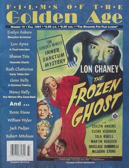 FILMS OF THE GOLDEN AGE magazine side cover Issue 10 Fall - September/October/November 1997