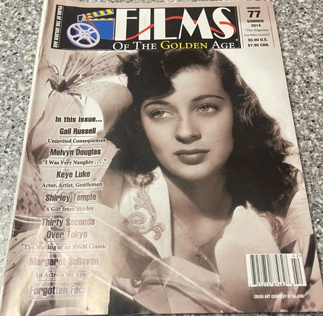 FILMS OF THE GOLDEN AGE magazine side cover Issue 77 Summer 2014