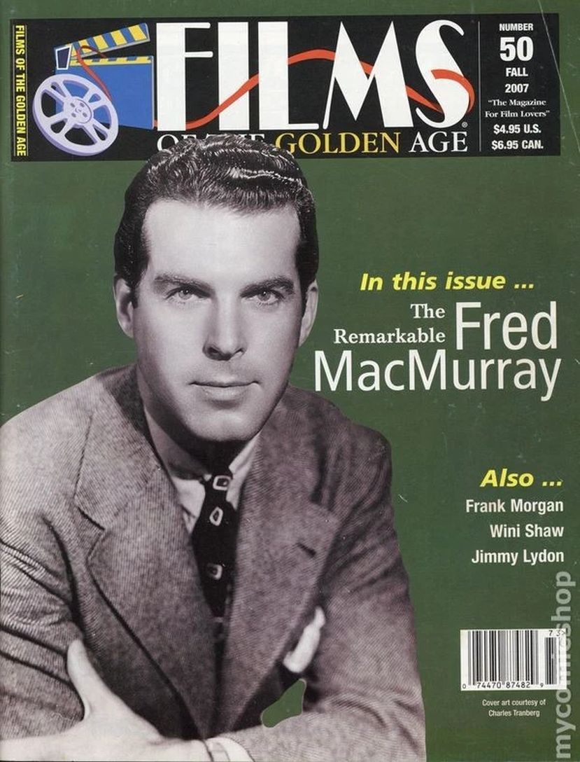 FILMS OF THE GOLDEN AGE magazine side cover Issue 50 Fall 2007