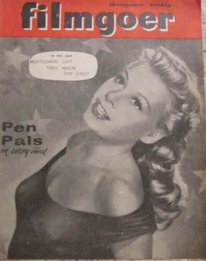 FILMGOER magazine side cover 31 May 1952