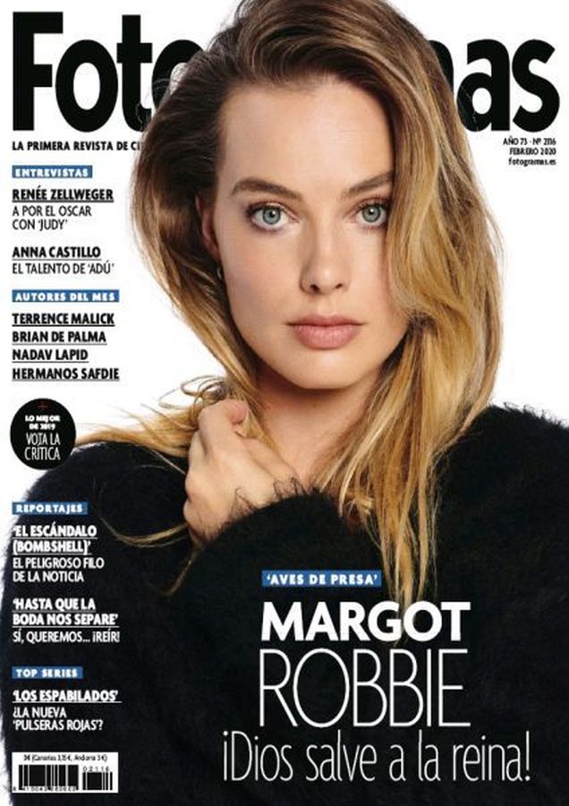 FOTOGRAMAS magazine side cover Issue 2116  February 2020