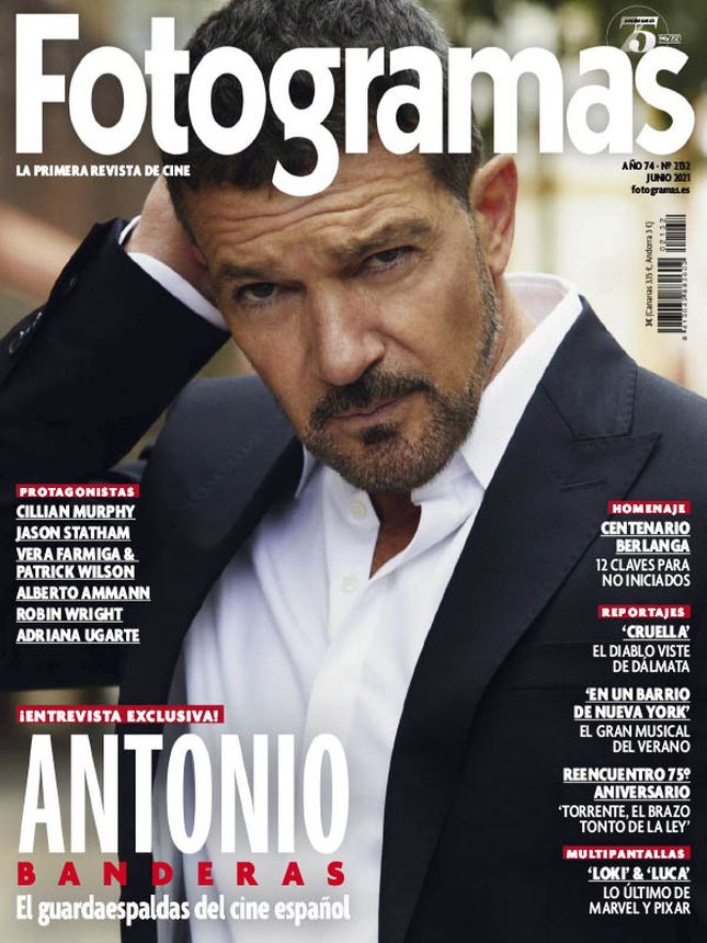 FOTOGRAMAS magazine side cover Issue 2132  June 2021