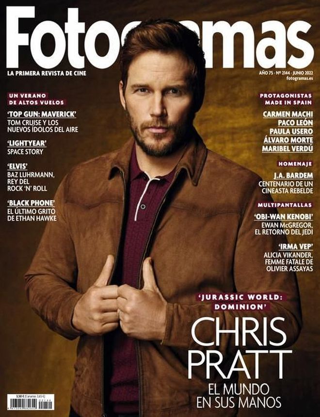 FOTOGRAMAS magazine side cover Issue 2144  June 2022