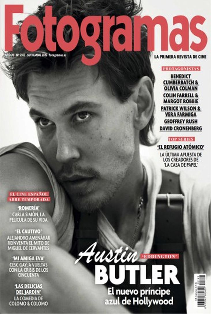 FOTOGRAMAS magazine side cover Issue 2183  September 2025