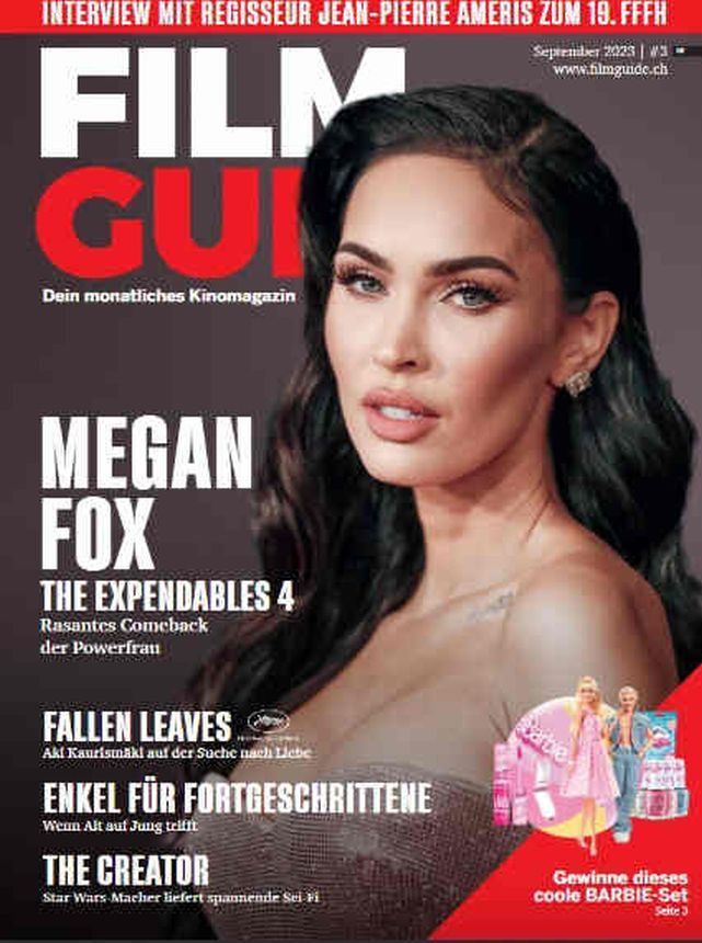 FILM GUIDE (CH) magazine side cover Issue 3  September 2023