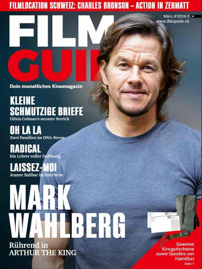 FILM GUIDE (CH) magazine side cover  March 2024