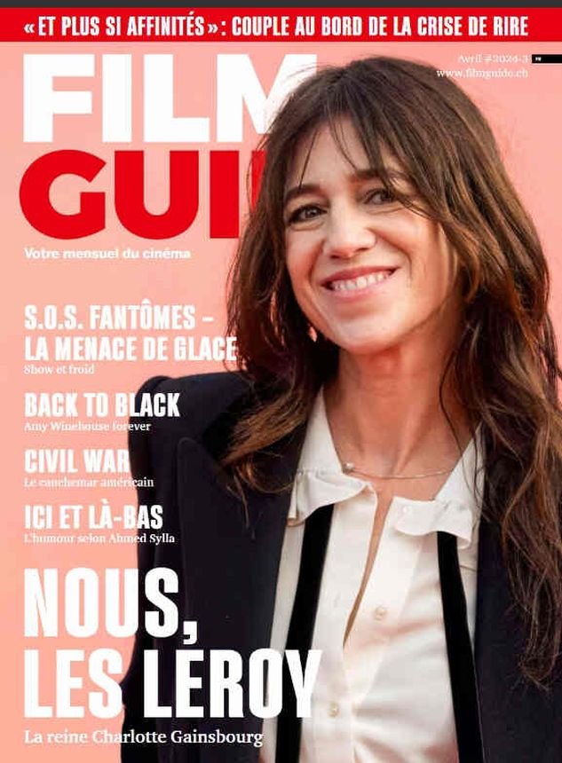 FILM GUIDE (CH) magazine side cover  April 2024