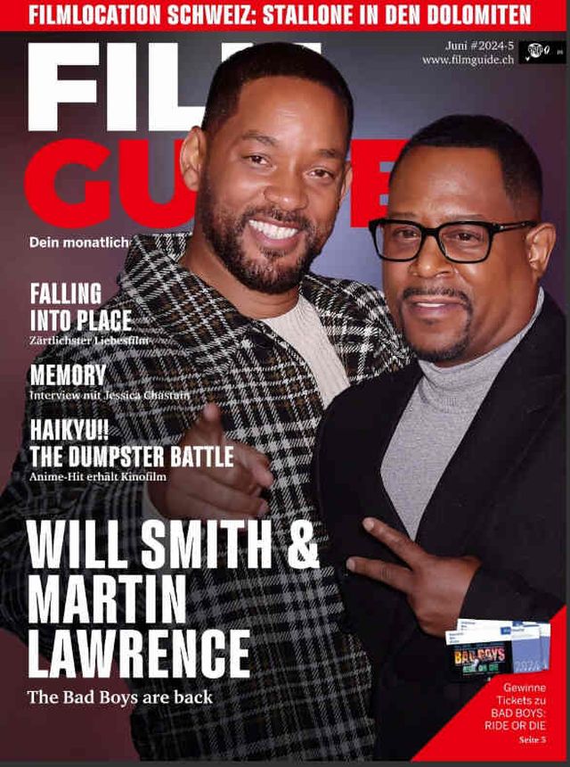 FILM GUIDE (CH) magazine side cover  June 2024