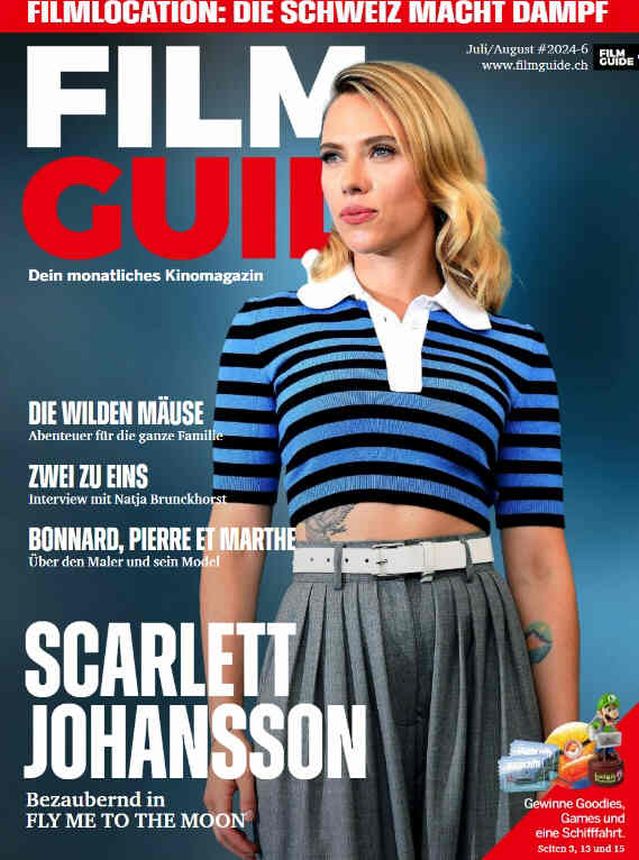 FILM GUIDE (CH) magazine side cover  July/August 2024