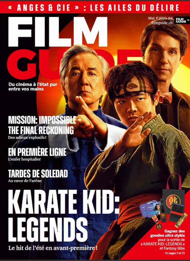 FILM GUIDE (CH) magazine side cover  May 2025