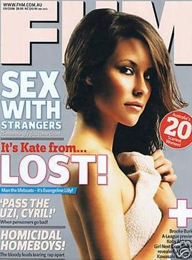 FHM AUSTRALIA magazine side cover  September 2006