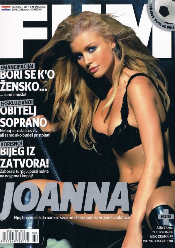 FHM CROATIA magazine side cover  June 2006