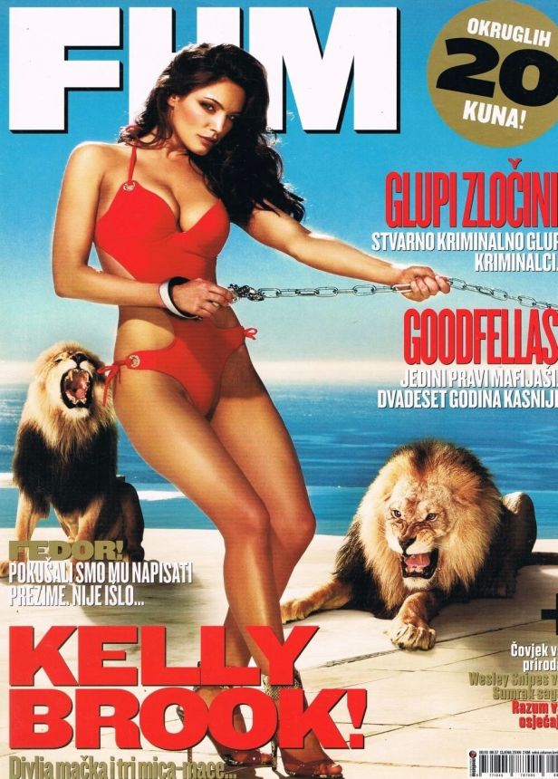 FHM CROATIA magazine side cover  August 2010