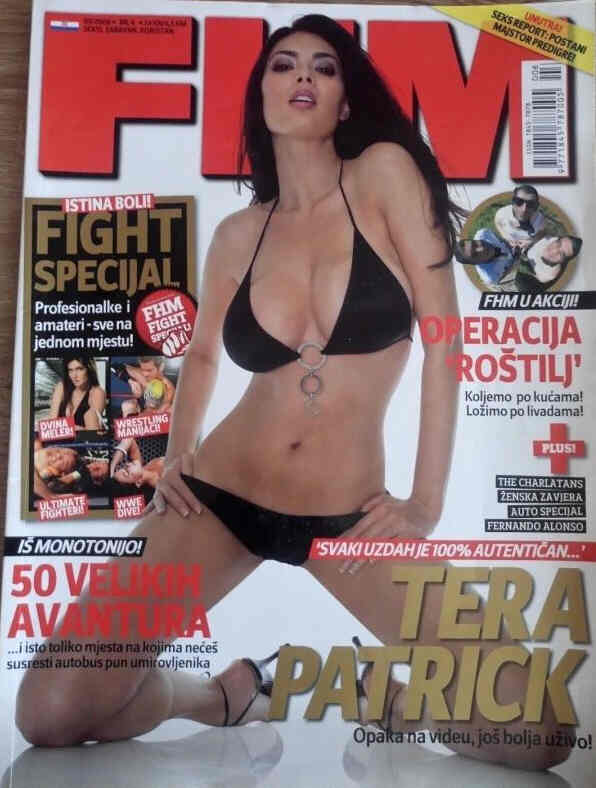 FHM CROATIA magazine side cover  May 2006