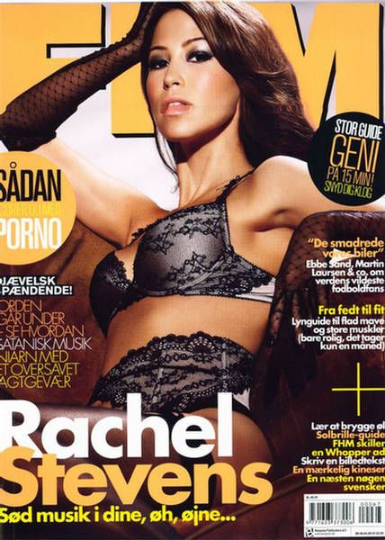 FHM DENMARK magazine side cover  May 2009