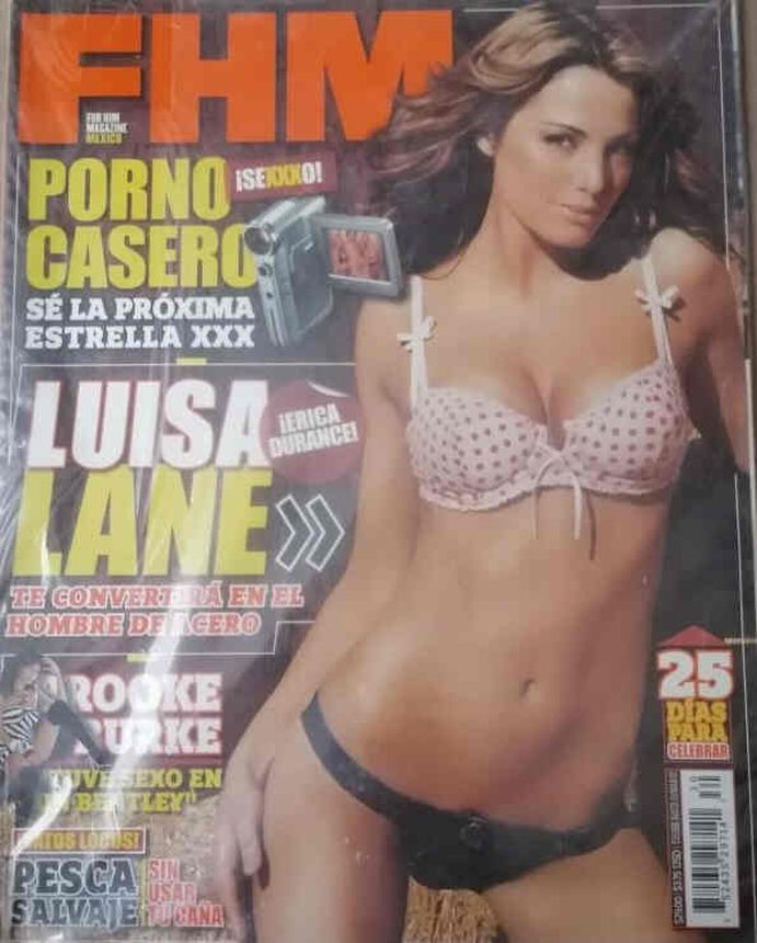 FHM MEXICO magazine side cover  March 2007