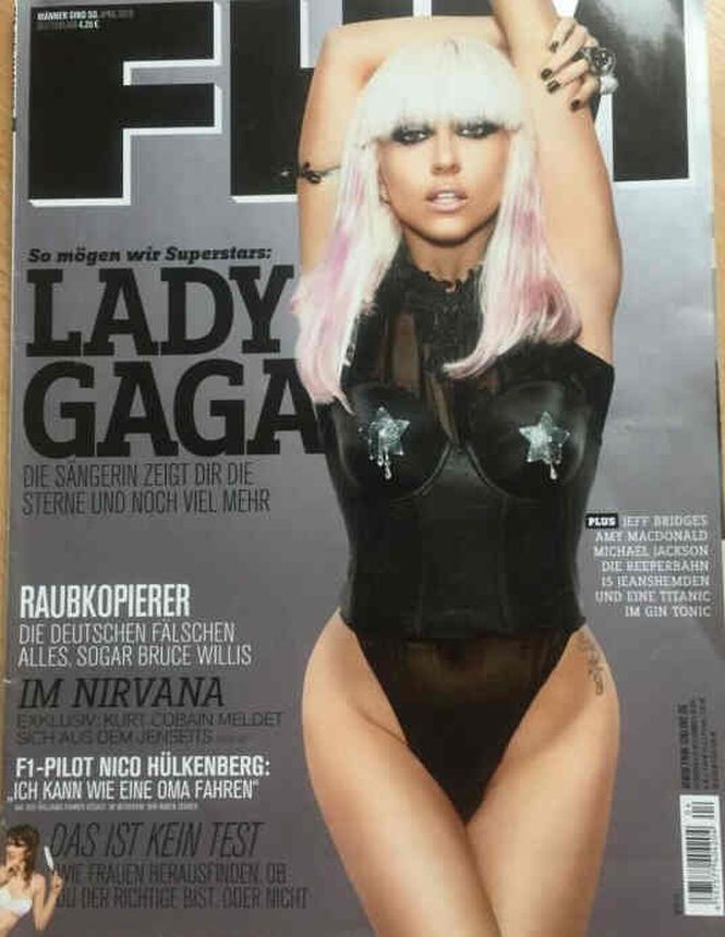 FHM GERMANY magazine side cover  April 2010