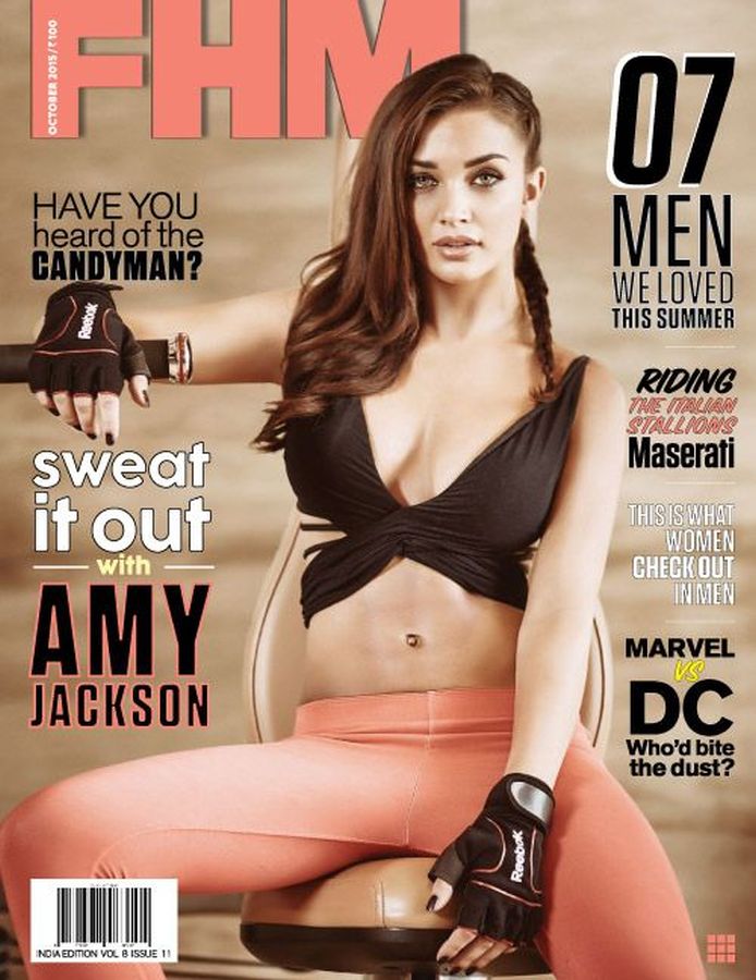 FHM INDIA magazine side cover  October 2015