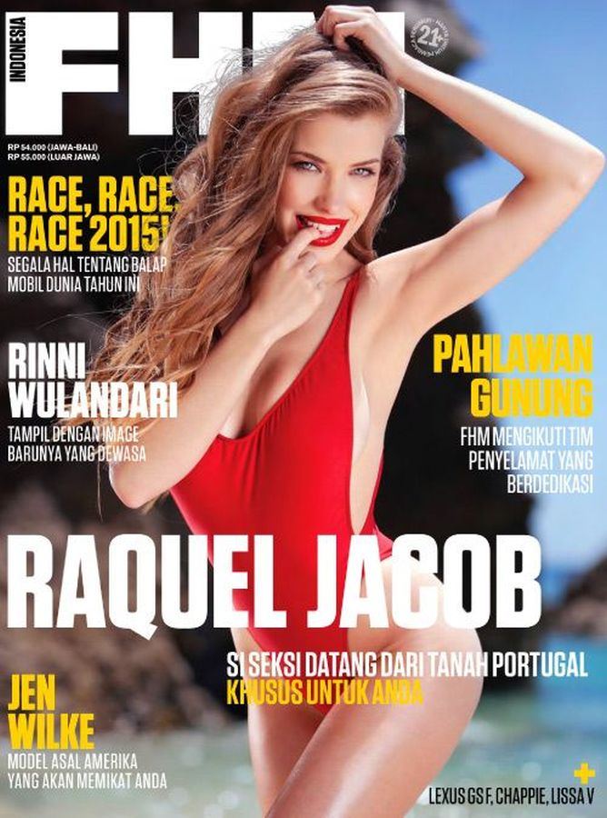FHM INDONESIA magazine side cover  March 2015