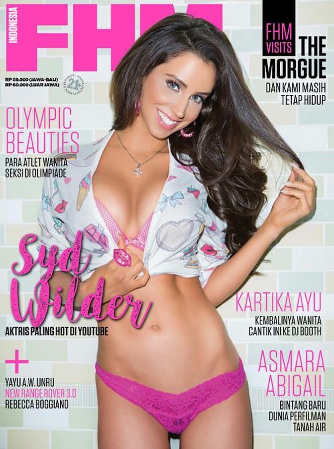 FHM INDONESIA magazine side cover  July 2016
