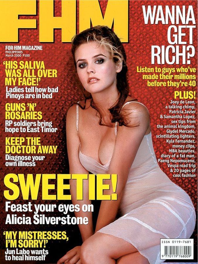 FHM PHILIPPINES magazine side cover  March 2000