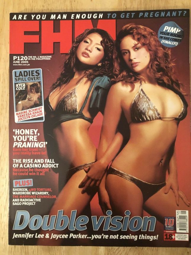 FHM PHILIPPINES magazine side cover  June 2005