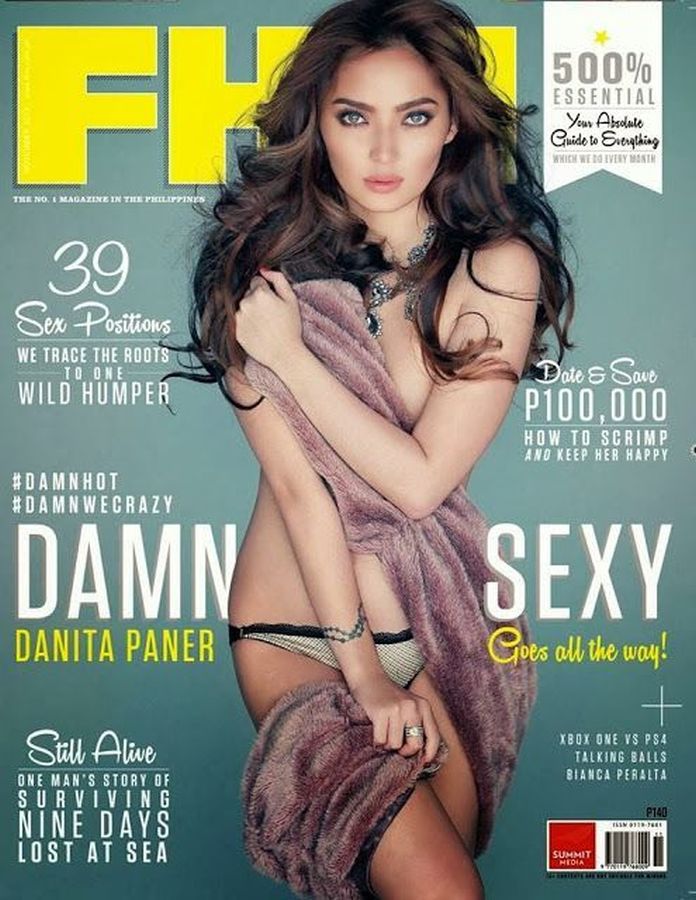 FHM PHILIPPINES magazine side cover  November 2013