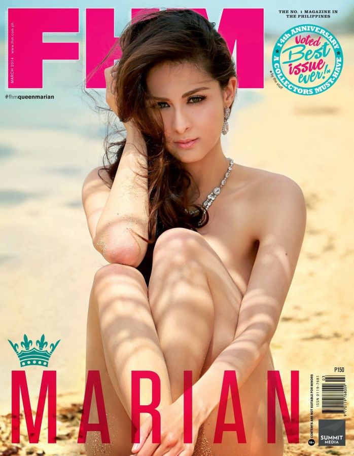 FHM PHILIPPINES magazine side cover  March 2014