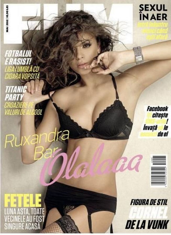 FHM ROMANIA magazine side cover  May 2012