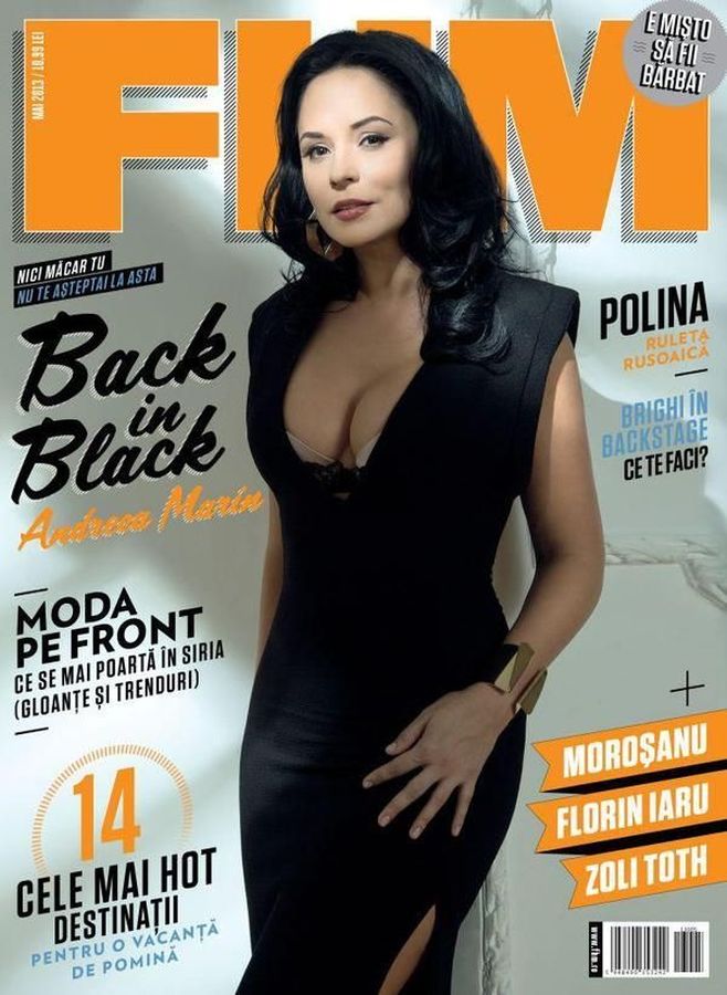 FHM ROMANIA magazine side cover  May 2013