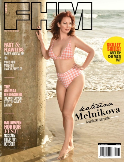 FHM SWEDEN magazine side cover  October 2020