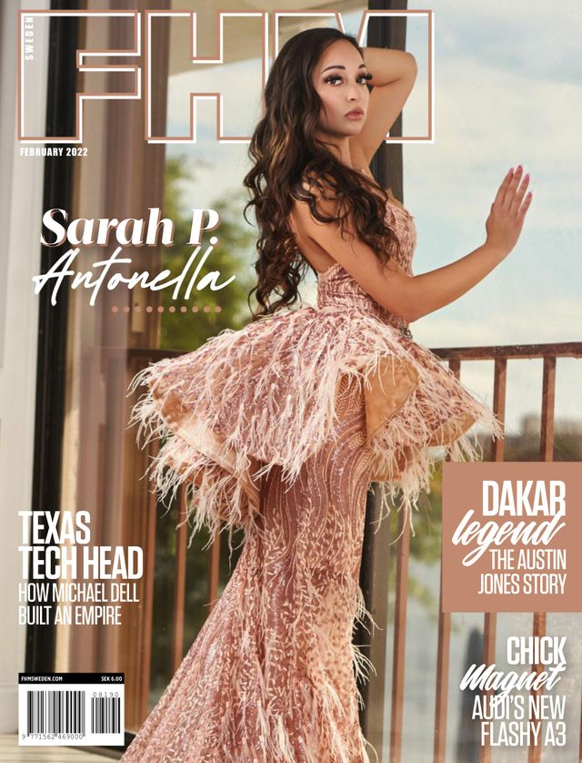 FHM SWEDEN magazine side cover  February 2022