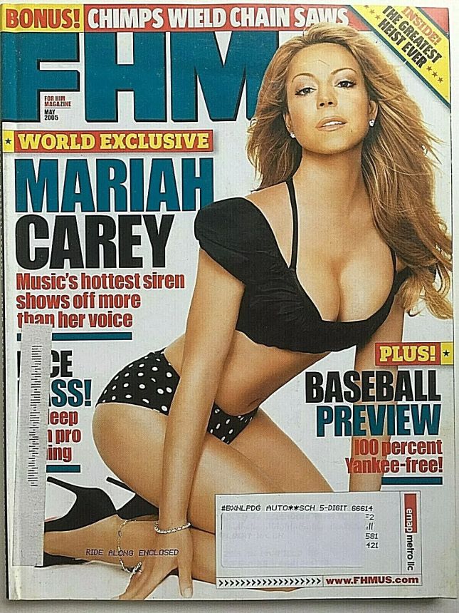 FHM USA magazine side cover  May 2005