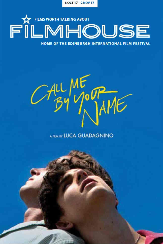 FILMHOUSE magazine side cover  October 2017