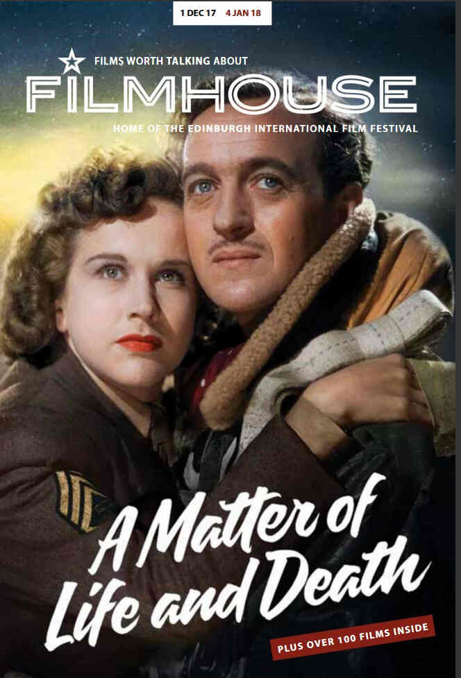 FILMHOUSE magazine side cover  December 2017