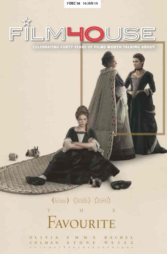 FILMHOUSE magazine side cover  December 2018/ January 2019 