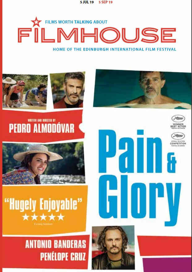 FILMHOUSE magazine side cover  July/September 2019