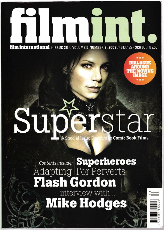 FILM INTERNATIONAL (Sweden) magazine side cover Issue 26 March/April 2007
