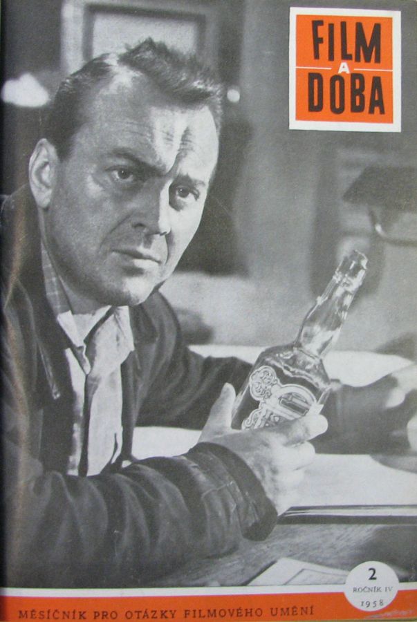 FILM A DOBA magazine side cover Issue 2  1958