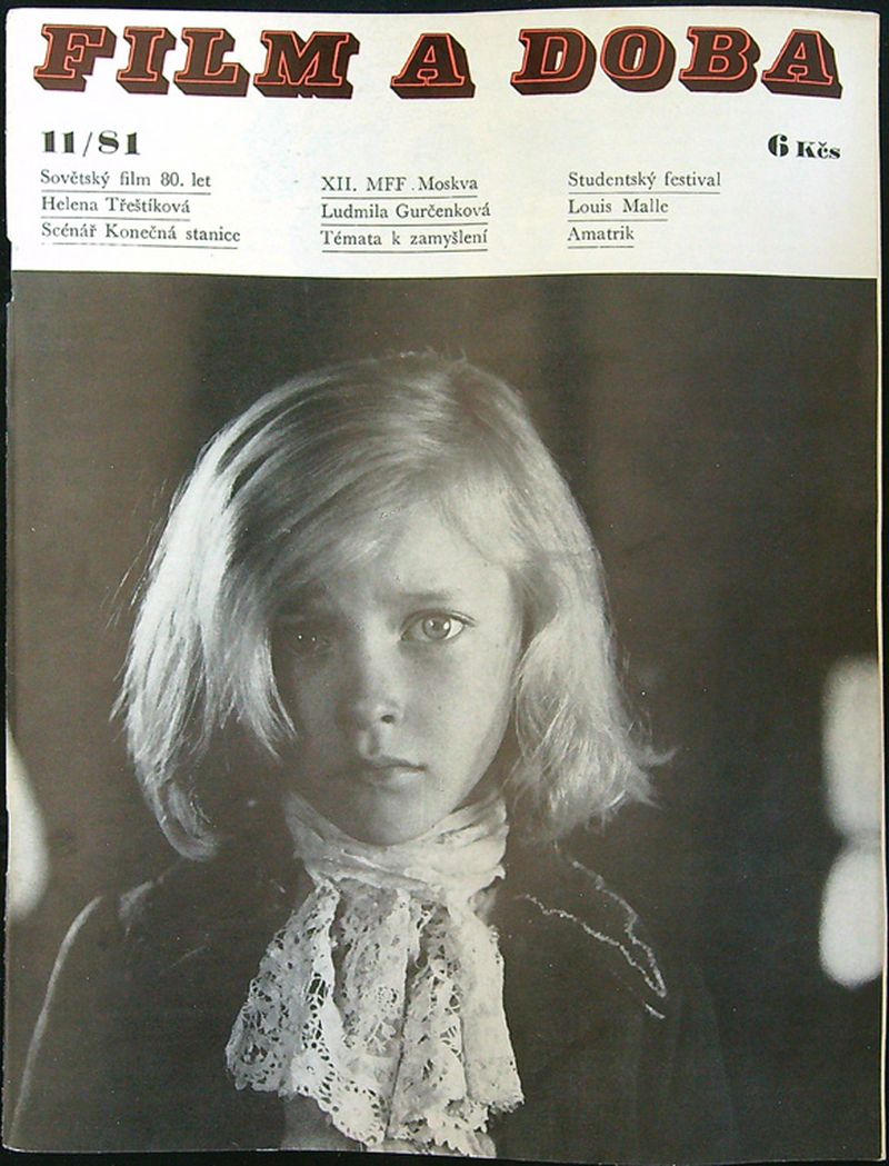 FILM A DOBA magazine side cover Issue 11   1981